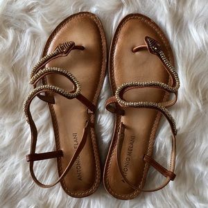 Antonio Melani snake sandals